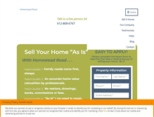 Tablet Screenshot of homesteadroad.com